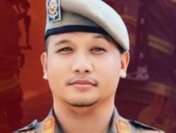 Bayu Eka Kembali Jadi Perwira Apel Akbar Satlinmas Provinsi Gorontalo