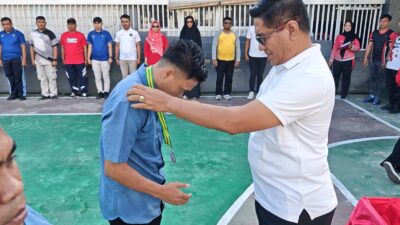 Sambut HUT Ke-81 RI, Lapas Gorontalo Gelar Pekan Olahraga Antar Warga Binaan